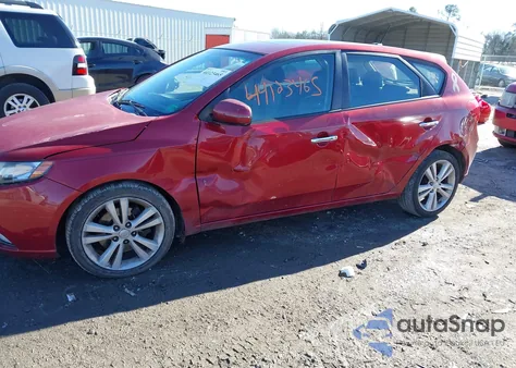 2011 Kia Forte Sx from USA, damaged, VIN KNAFW5A35B5364223